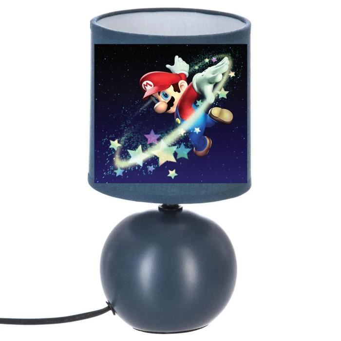 Lampe Mario - Lampe de Chevet Mario - Lampe Chambre Mario Personnalisée