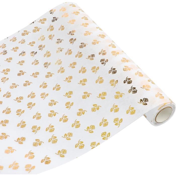 100%Mosel Chemin De Table En Non-tissé, En Blush Rose (30 Cm X 25 M), Nappe Décorative Pour