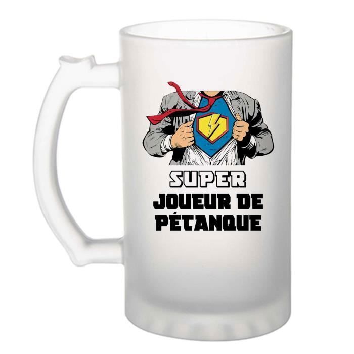 Chope de bière - Super Joueur - Verre à Bière