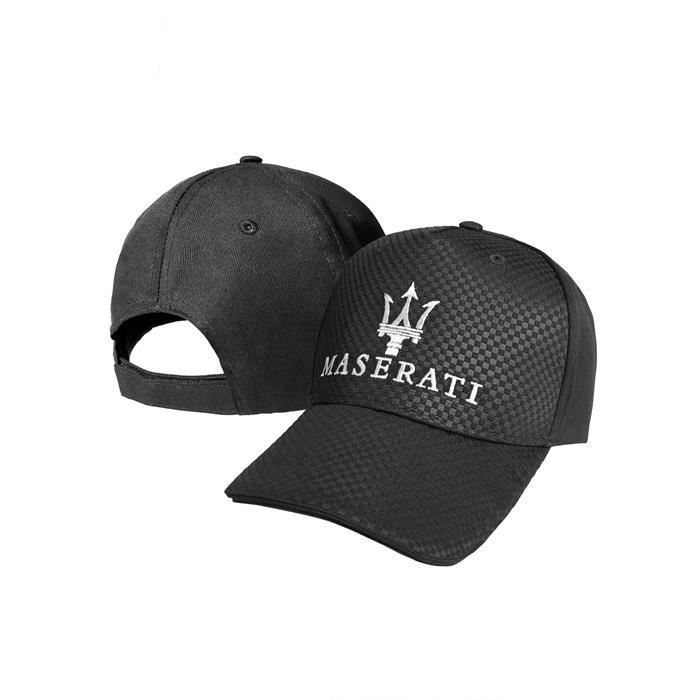 Maserati Casquette de Baseball 3D BRODE ARGENT Logo Auto Voiture Noir  Réglable Chapeau Cap pour Homme Femme Cadeau Accessoires Sport Noir -  Cdiscount Prêt-à-Porter