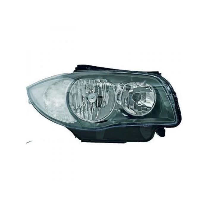 phare gauche  bmw serie 1  E81 E87   2007 A 2009   OPTIQUE CONDUCTEUR  NEUF