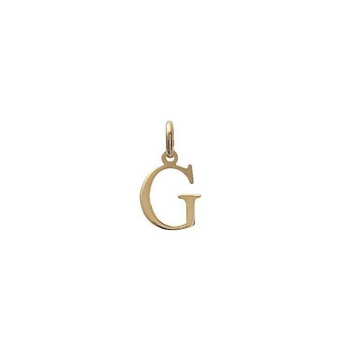 CHAINE au CHOIX Pendentif Initiale Lettre J Plaqué Or ZIRCO