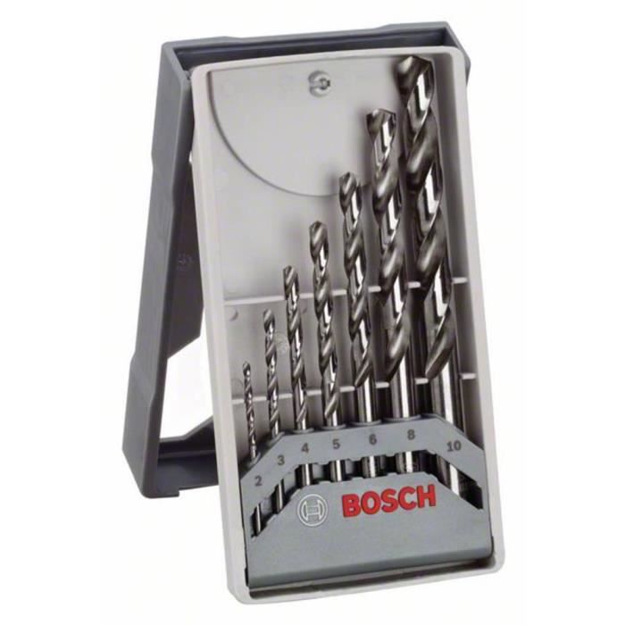 Bosch Set de forets - 2608589295 - 7 pièces - Métal