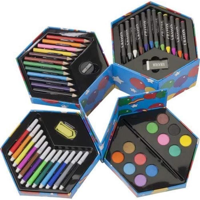 Kit Coloriage BIC Intensity - 50 Pièces : Feutres, Crayons Et Livres Anti-Stress
