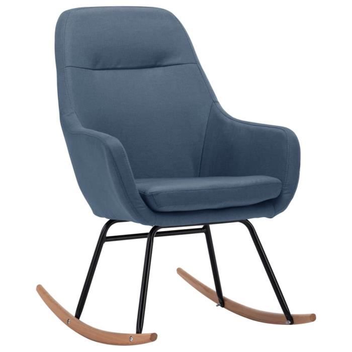 Fauteuil à bascule - HOME - Chaise à bascule Bleu