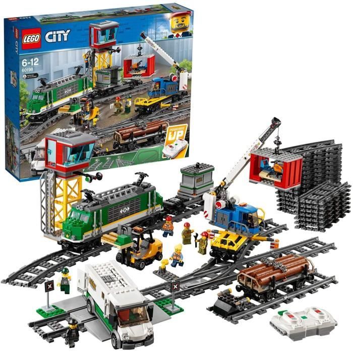 Jeu De Construction Lego 60198 Train De Marchandises