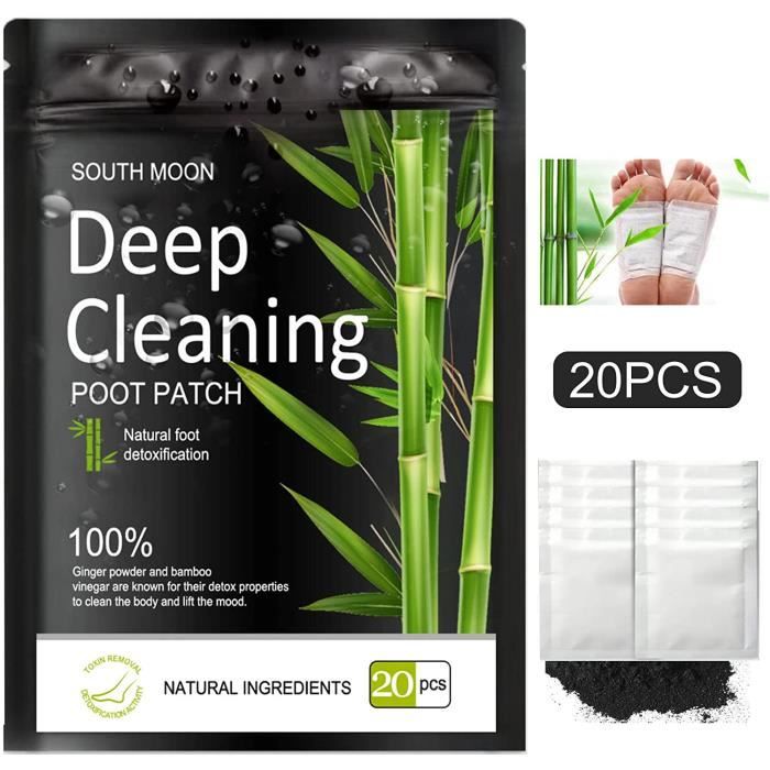 10 Patchs Détoxifiants Pour Les Pieds Kinoki - Soin Purifiant, Effet Fraîcheur