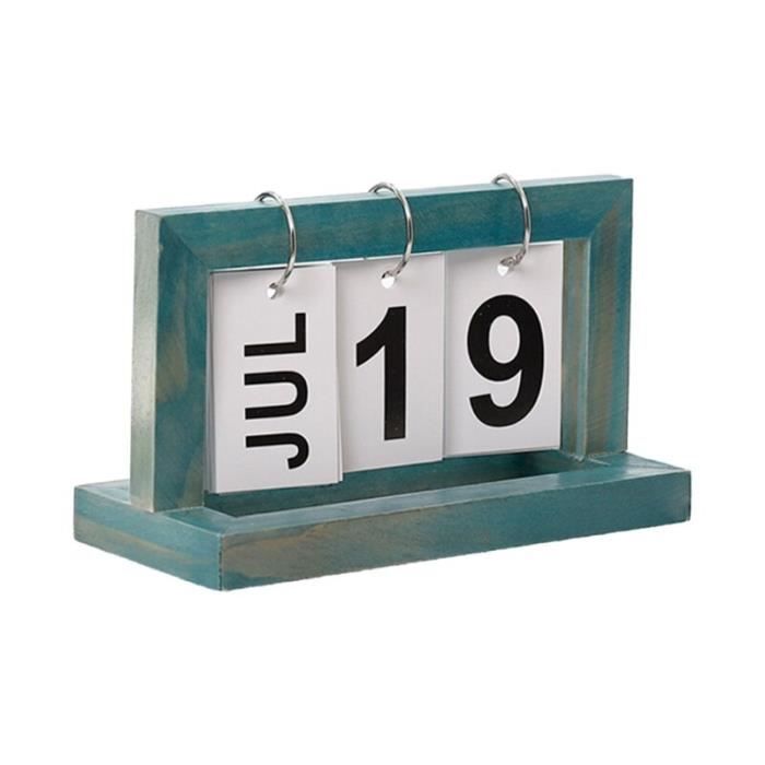 Calendrier Perpétuel De Bureau - Métal Et Plastique - Mécanique - Mois, Jour, Date