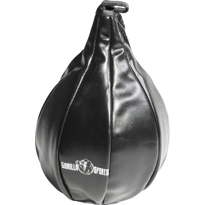 Punching Ball Poire de Vitesse Boxe HOMCOM - Hauteur Réglable, Support Plateau tournant inclus Punching Ball Poire de Vitesse Boxe HOMCOM - Hauteur Réglable, Support Plateau tournant inclus