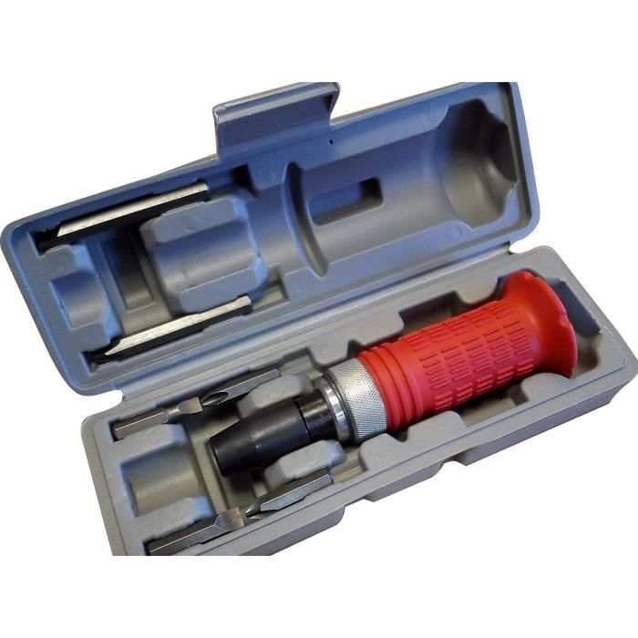Tournevis à Frapper Réversible Silverline – Avec 4 Embouts, Robuste Et Pratique