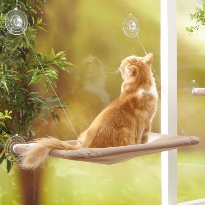 Hamac De Fenetre Pour Chat Hamac Chat Fenetre Avec Ventouse Couchage Lit Chiot Suspendus Lit Cdiscount