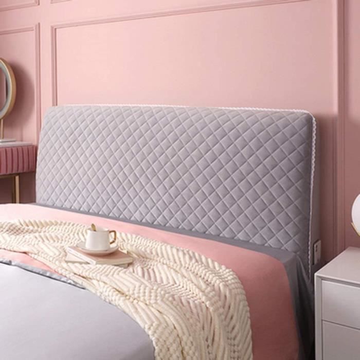 Housse Extensible Pour Tête De Lit – Taille 140-160 Cm – Anti-poussière, Protection Et Déco Facile