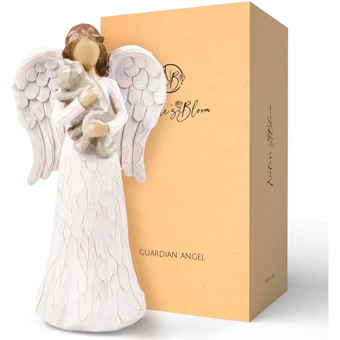 Figurine Ange Gardien Avec Chat Cadeau De Condoleances Pour La Perte D Un Animal De Compagniecadeau Commemoratifde Deuil Pour 68 Cdiscount Maison