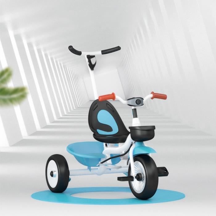 Tricycle Enfant 3 Roues Feber Bleu et Blanc 18 mois 6 ans