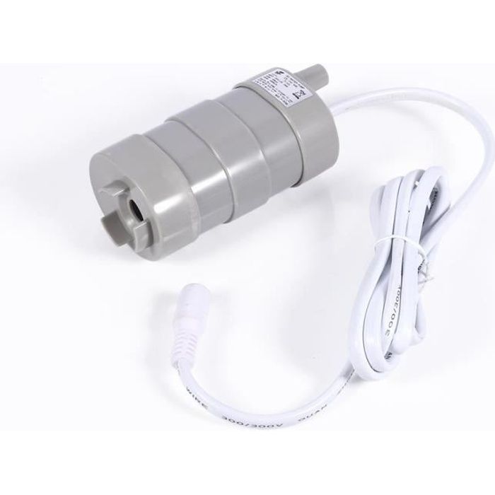 Mini pompe à eau immergée verticale de moteur de CC 12V 5M 1000L / H pour laquarium-HEN