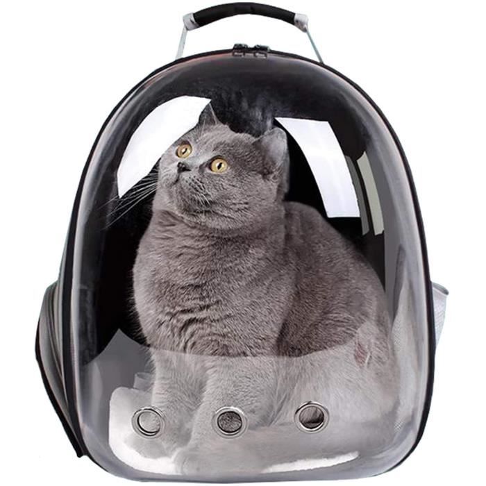 GreeSuit Sac à dos de transport pour chat Grand format Transparent