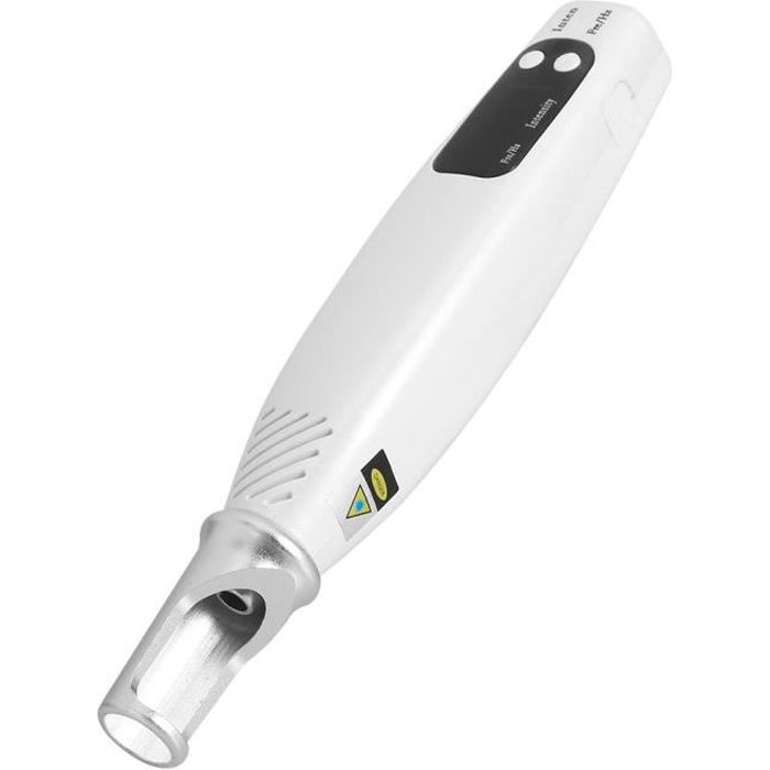 Stylo laser Dioche pour élimination des taches - Portable et efficace - Blanc