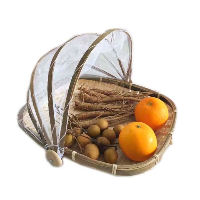 COLLBATH Cloche Alimentaire Avec Poignée Design Multi-usage Pour Pique