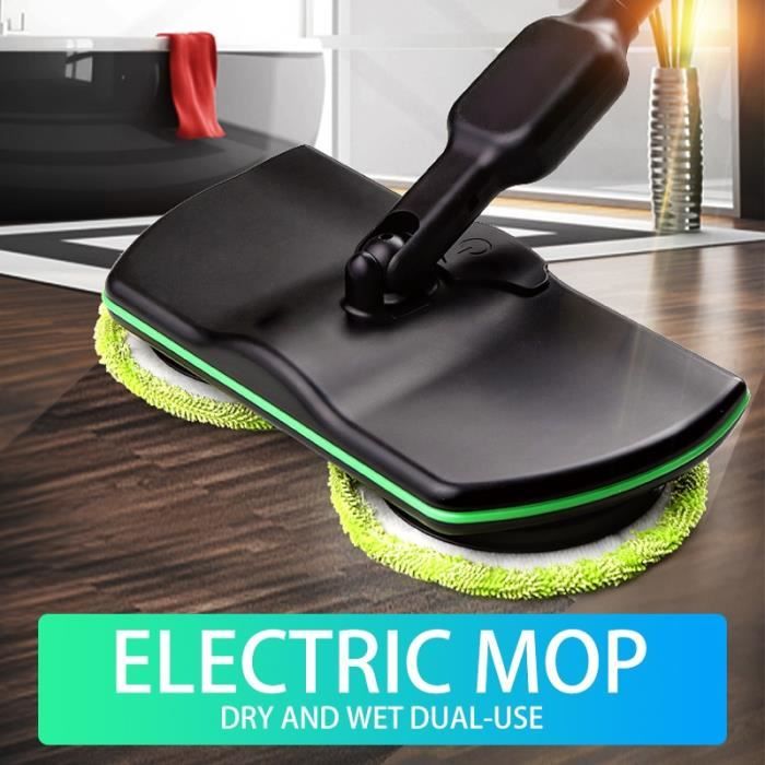 Vadrouille Triangle 360° Réglable - Microfibre - Pour Sols, Murs, Fenêtres