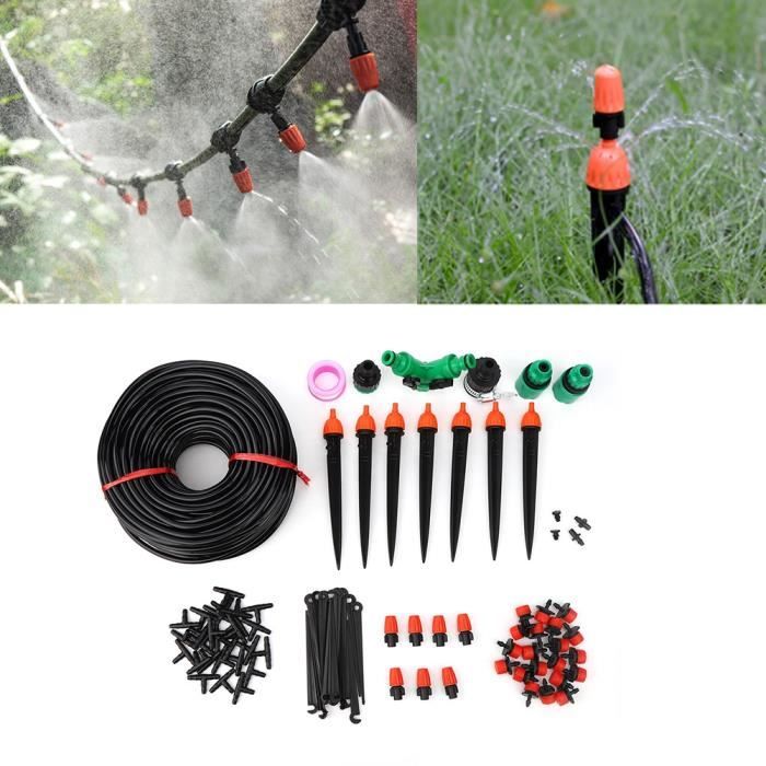 Système d'irrigation de jardin réglable facile à installer de longue