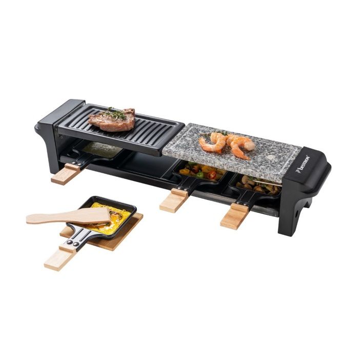 Appareil à raclette pour 4 personnes - Bestron - ARG200BW - 650 W