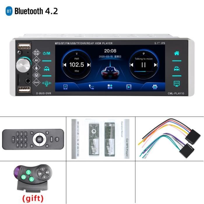 5188 1din Mp5 Player Touch Car Radio RDS AM FM 4-U... – Grandado