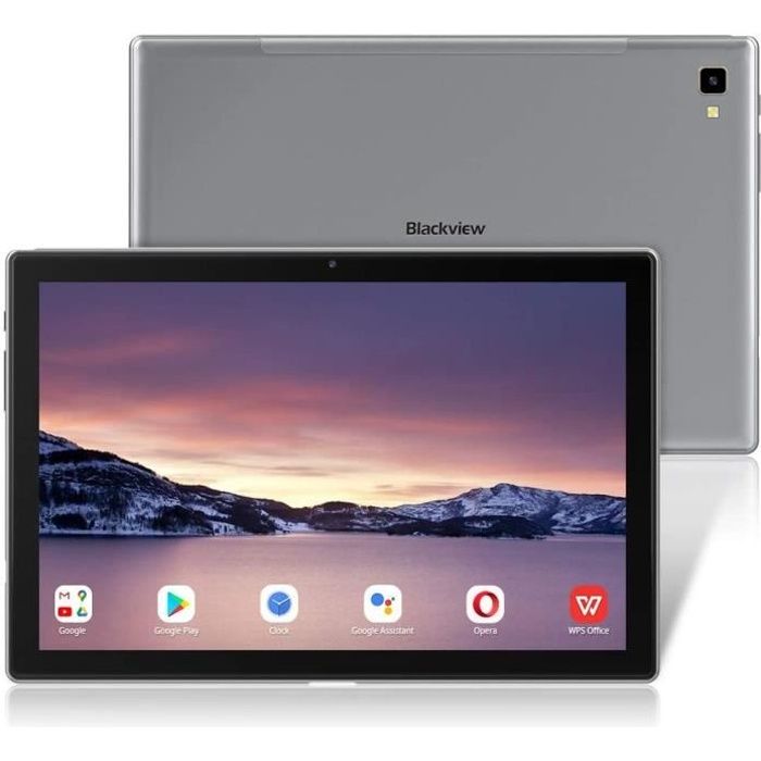 Tablette Tactile – Blackview Tab 8E – 101 Pouces HD – 32Go – Stockage 128Go – Android 10.0 – Octa core 6580 mAh WiFi GPS – Gris
