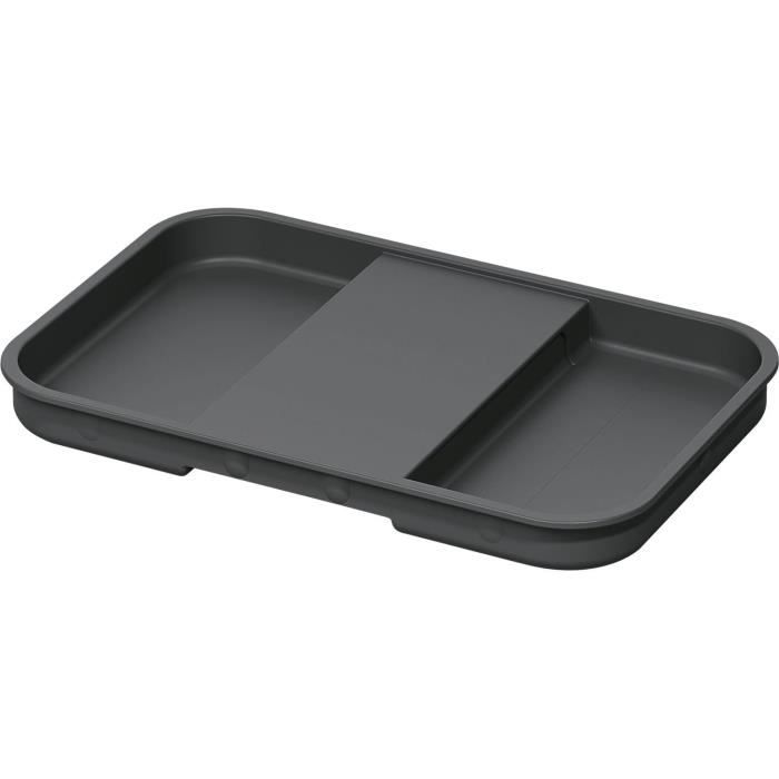 NINKA 5002.91 Biofiltre Pour Poubelle 12/17/26/32 Litres - Couvercle Avec Filtre Anti-Odeurs Gris Foncé