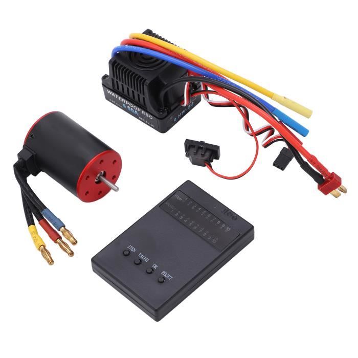 Flycolor EDF Ventilateur conduit à 11 pales avec moteur sans balais et ESC 40 A (2~4S) 50 mm 4900 KV 3S Poussée maximale 770 g