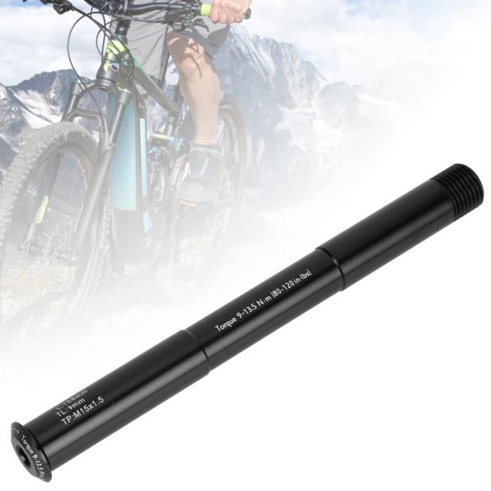Hominas Axe De Fourche Avant Vélo - Brochette Traversante Alliage Aluminium Pour RockShox