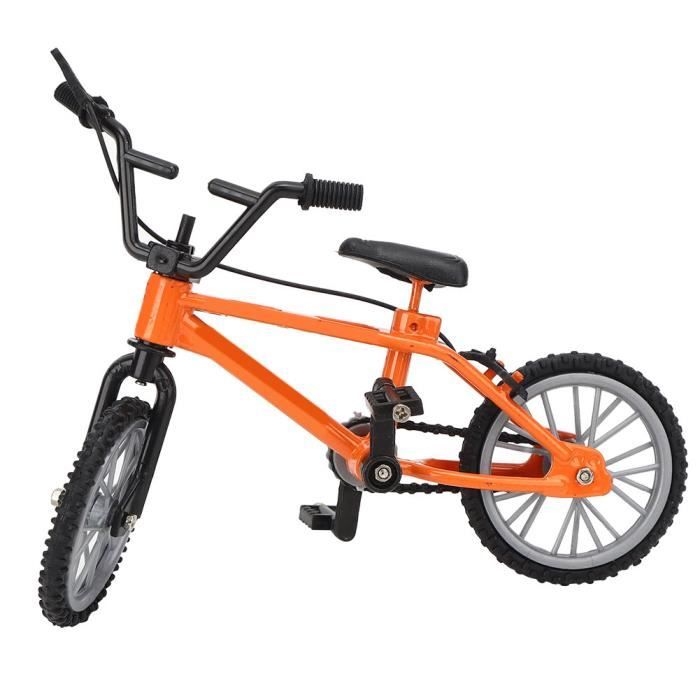 Mini Vélo VTT Métal 1:10 - Modèle De Collection Ou Jouet, Couleurs Vives (rouge, Jaune, Noir) !