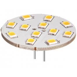 Lampe LED G4 - GOOBAY - 12V - 2W - Blanc chaud - Diamètre 30 mm Lampe LED G4 - GOOBAY - 12V - 2W - Blanc chaud - Diamètre 30 mm