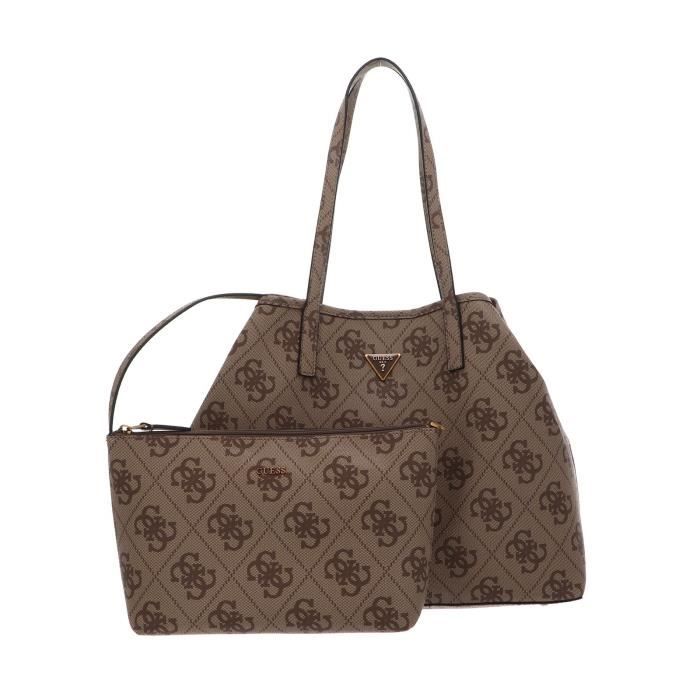 GUESS Vikky Large Tote Latte Logo [236714] sac shopper sac a