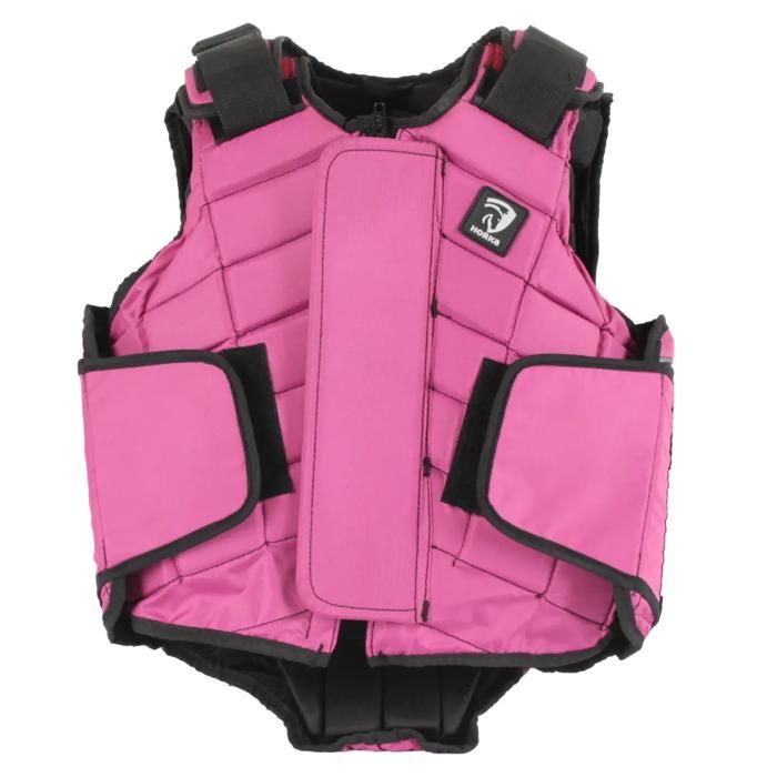 Gilet de protection enfant Horka Flexplus - Rose - L - Niveau 3 EN 13158 : 2018 Gilet de protection enfant Horka Flexplus - Rose - L - Niveau 3 EN 13158 : 2018