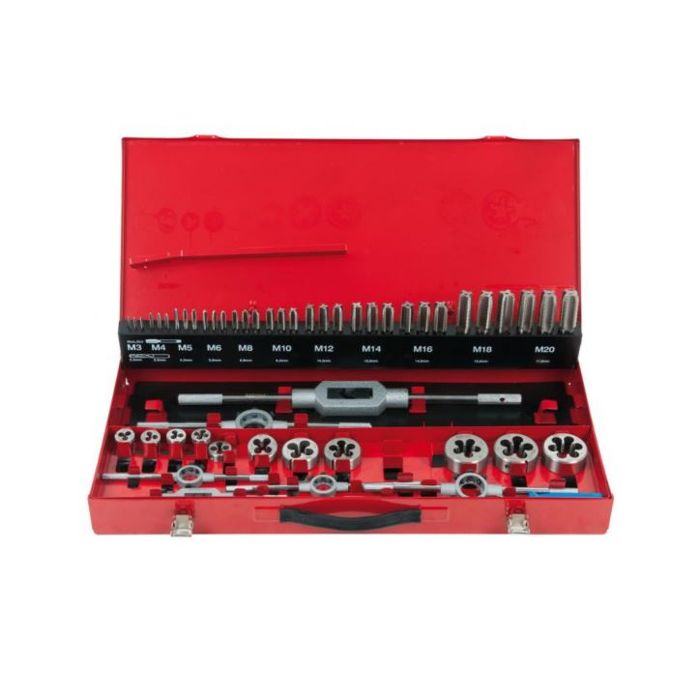 Jeu De 3 Tarauds Manuels M18 X 2.5 HSS - Pour Filetage Métrique à Droite - Qualité Professionnelle