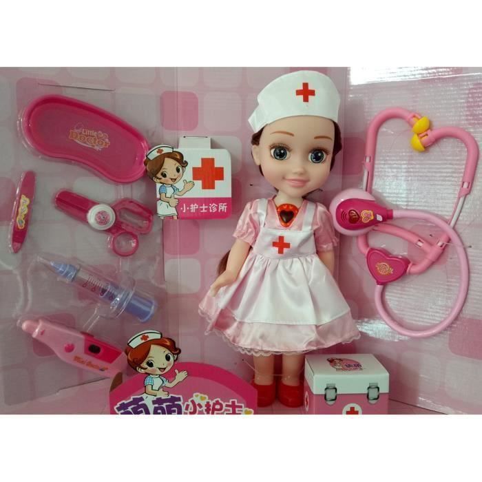 Poupée Masha et son Set de Docteur - SILVERTORN - Tenue de docteur et  accessoires inclus - Cdiscount Jeux - Jouets
