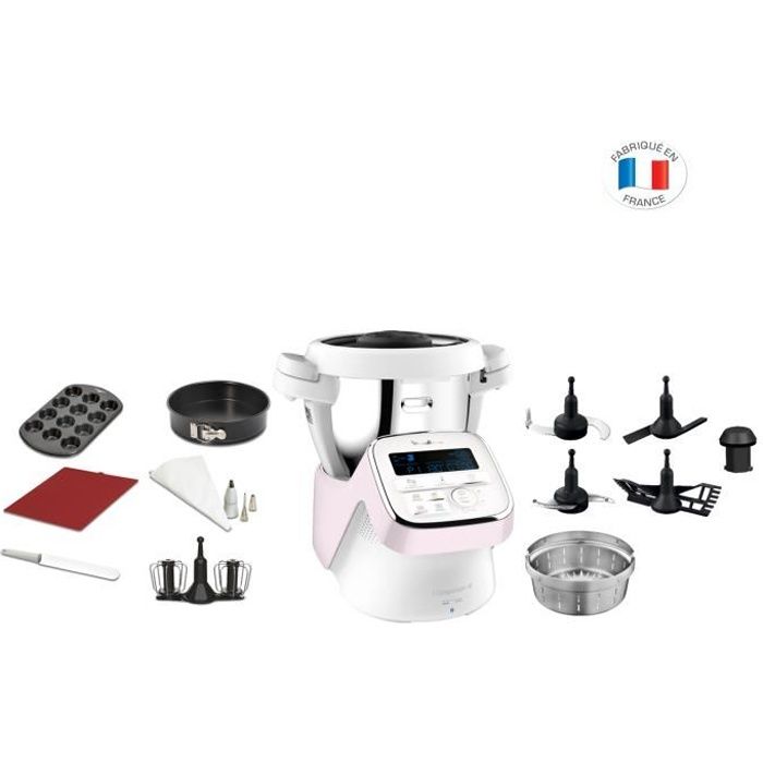 Robot cuiseur MOULINEX COMPANION XL SILVER HF805810 Moulinex en blanc