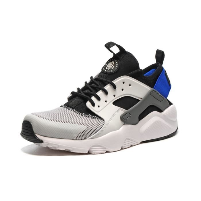 nike huarache blanc et bleu
