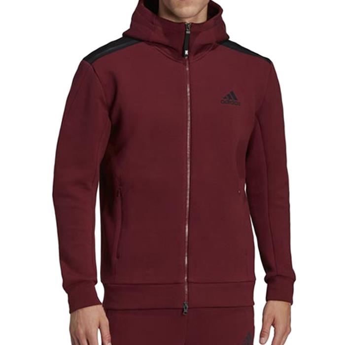 Veste Bordeaux Homme Adidas HI5469