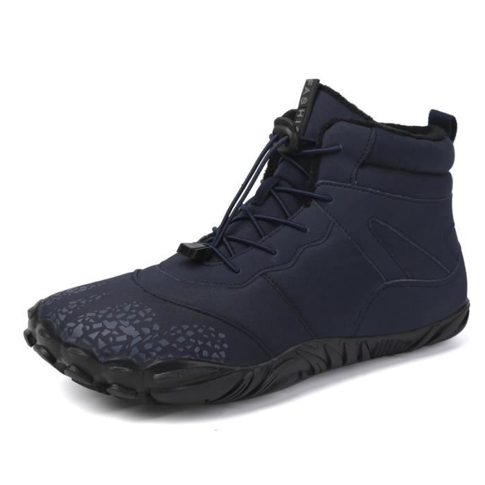 Chaussures de Trail Running Homme Femme Minimalistes - INSFITY - Bleu marine