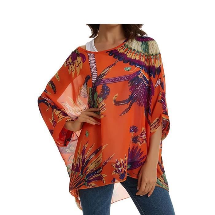 Haut Tunique Forever21 Sans Manches - Taille M - Multicolore - Occasion Très Bon état