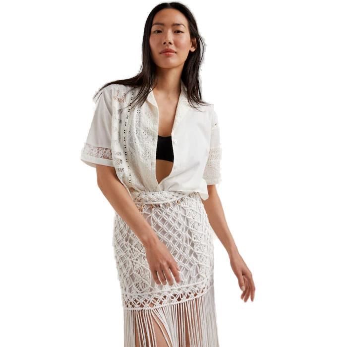 Chemise Desigual Femme Taille S - Imprimé Floral Multicolore - Viscose - Neuf Avec étiquettes