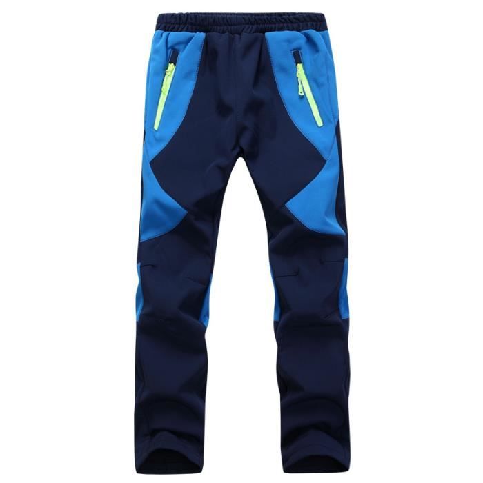 Pantalon Ski Enfant Outdoor Randonnee Pantalon Imperméable Chaud Softshell  Thermique Pantalon de Montagne Garçons Filles - Cdiscount Sport