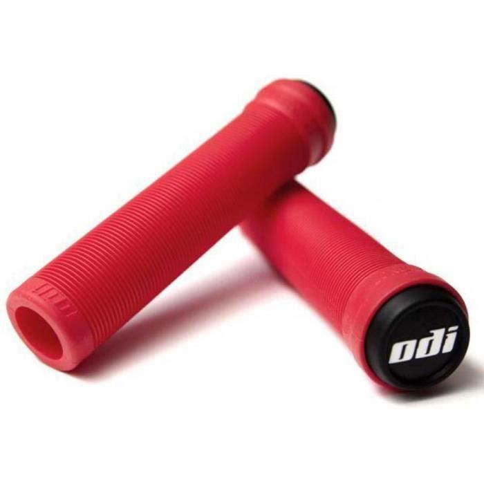 Poignée Moto Progrip 717 Noir/Rouge - Pièces Moto