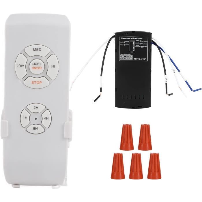 Kit télécommande ventilateur de plafond