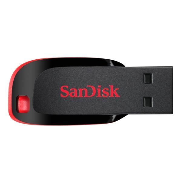 Clé USB - SANDISK - Cruzer Blade - 16 Go - Noir