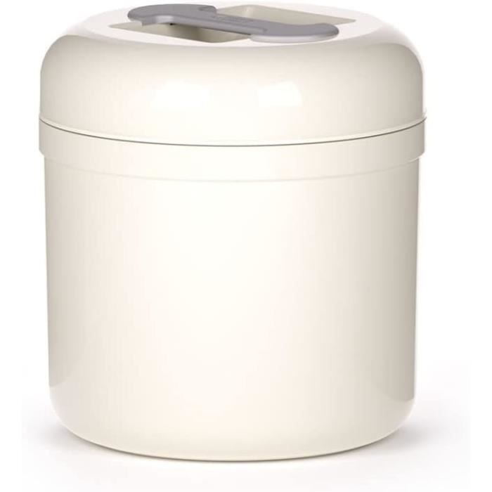 1.6L Seau A Glacon, Seau A Glacon Isotherme INOX, Seau à Glace Avec Couvercle Et Clip A Filtre