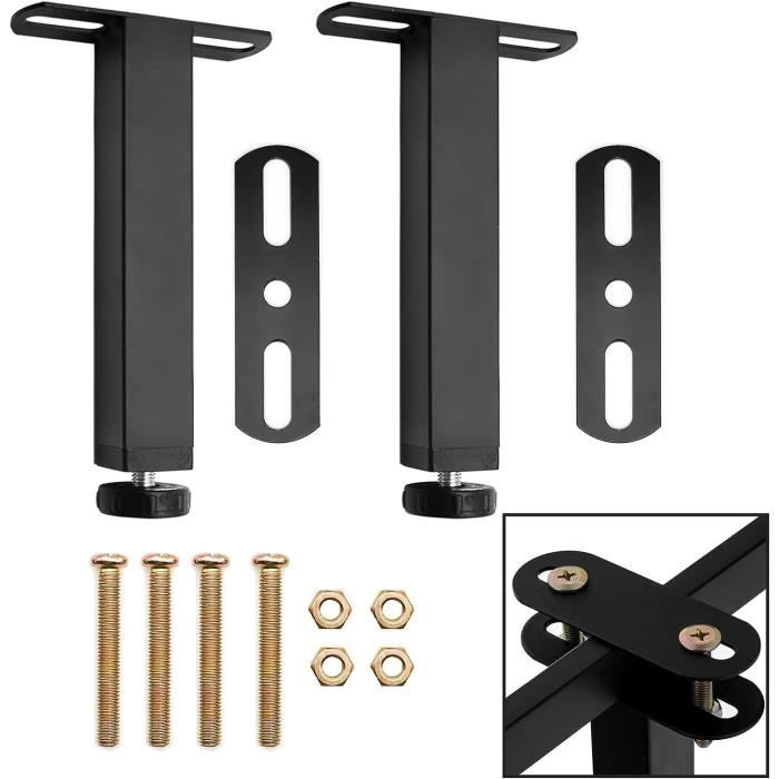 Pieds De Lit Réglables Hauteur 18-33cm - Support Universel