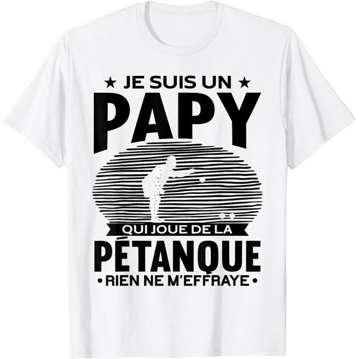 T-shirt Humour Pétanque - Message Fun "Ne Me Dérangez Pas... Sauf Pour L'apéro", Cadeau Pour Joueurs - 5