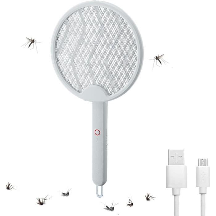 Raquette Anti moustiques électrique Rechargeable,moustiques Insectes Volants Rechargeable par